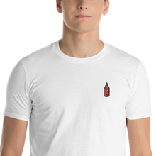 Load image into Gallery viewer, Embroidered Hot Sauce T-Shirt