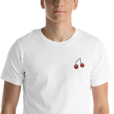 Embroidered Cherry T-Shirt