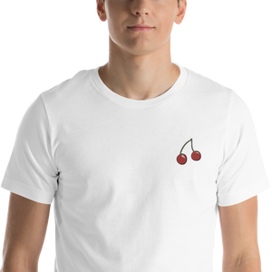 Embroidered Cherry T-Shirt